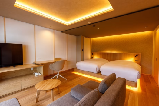 【SAKURA】a Japanese room with an open-air hot spa (10 Tamami)