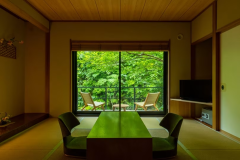 【憩】源泉かけ流し露天風呂付 和洋室