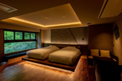 【檜】源泉かけ流し露天風呂付 洋室