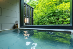 【憩】源泉かけ流し露天風呂付 和洋室