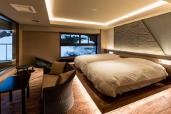 【檜】源泉かけ流し露天風呂付 洋室