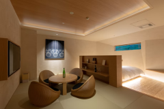 【椿】源泉かけ流し露天風呂付 和洋室(標準定員2名）