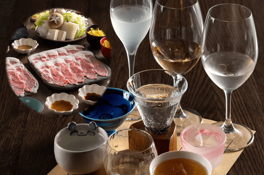 ■カジュアルプラン■しゃぶしゃぶ+新潟地酒9種のんべえセット 1泊2食【2026年1月22日～】