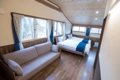 【ウィークリー割】7連泊～さらにお得★プチ移住体験◎設備充実の一棟貸切ロッジ＜ベッドルーム3室完備＞