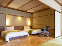 コンセプトルーム◆10畳＋ベットルーム（60平米）※車いす利用ができるお部屋をご希望の場合は事前にお問い合わせください