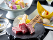 【地元産水沢牛の鉄板焼き】スタンダード会席