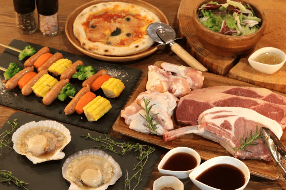 【1泊2食】ボリューム満点BBQプラン 〜本格グリルで焼くアメリカンBBQ〜
