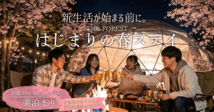 25歳以下が1人いればOK｜FOREST はじまりの春ステイ＜4/1〜4/24限定＞【素泊まり】