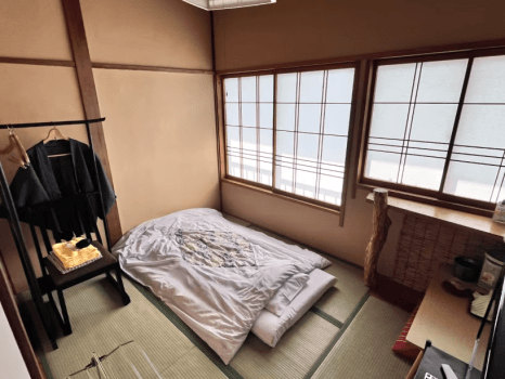 【一人専用小部屋】すみれ　※極狭■禁煙■和室4.5畳（バス・トイレ・踏込・広縁なし）