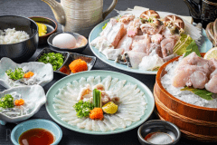 【10月～3月限定】「あのりふぐ」を出汁まで楽しむ、ふぐコース【1泊2食付き】