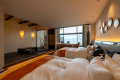【明星‐Akeboshi】Guest rooms with open-air sauna with views of Mt. Fuji and Suruga Bay