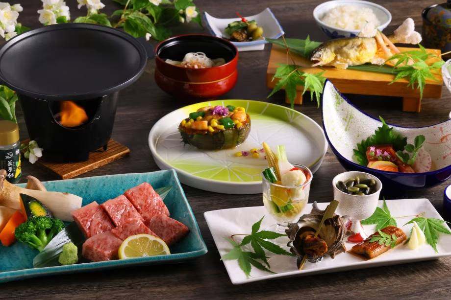 りんご和牛サーロインを贅沢に「特選りんご和牛会席」 りんご和牛サーロインを贅沢に「特選りんご和牛会席」