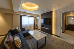 【スイート】リビングルーム+ベッドルーム 温泉付き