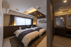 【スイート】リビングルーム+ベッドルーム 温泉付き