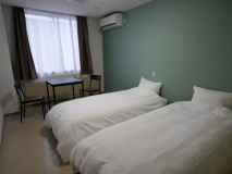 【禁煙】ツイン（共用バス・トイレ）