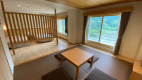A large rental villa with hot springs in Zao Green Village, a villa area in Zao, Miyagi. Accommodates up to 22 people.
