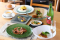 【Rosee】地元産有機栽培無農薬の野菜やジビエを使うシェフおすすめコースの料理（一例）