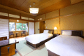 【山吹・ツインベッド】眺望が良い2階の客室［42㎡］