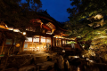 純木造伽藍建築 桃山風呂の庭園露天風呂