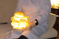 ランプ製作体験　お客様の作品事例