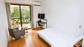 セミダブルルーム　テラス付き