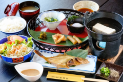 ★地元の素材を飾りすぎず、身体に優しいシンプルな和朝食 ★地元の素材を飾りすぎず、身体に優しいシンプルな和朝食