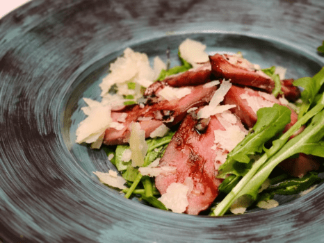 鹿のタリアータ