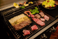サウナ後に楽しむ、ボリューム満点のBBQ夕食。 サウナ後に楽しむ、ボリューム満点のBBQ夕食。
