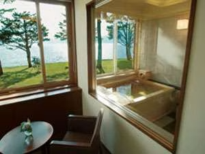 展望浴室付きデラックスツイン
客室・お風呂からの景色