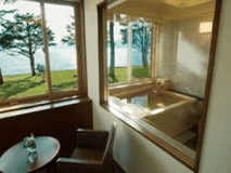 展望浴室付きデラックスツイン
客室・お風呂からの景色