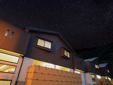 離れメゾネットタイプの夢銀河