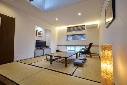 離れ　夢銀河　(露天風呂、内風呂、星がみえるテラス）(禁煙)