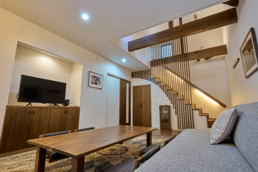 離れ　夢銀河　(露天風呂、内風呂、星がみえるテラス）(禁煙)