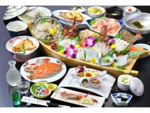 Early bird discount 60 yen [Seafood in Amakusa] Pirate gourmet plan ~ Indulge in luxury with spiny lobster and abalone!