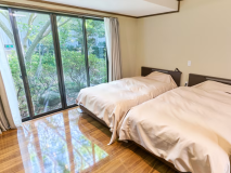 Japanese-Western style room with indoor bath and open-air bath (twin bed) Japanese-Western style room with indoor bath and open-air bath (twin bed)