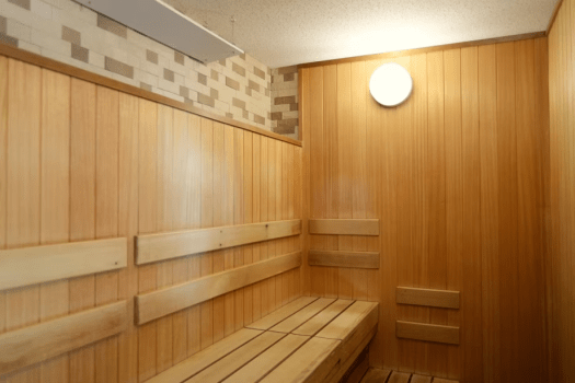 *大浴場…サウナ