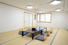 *和室25畳（トイレ付）…合宿利用にも活用できる大部屋です