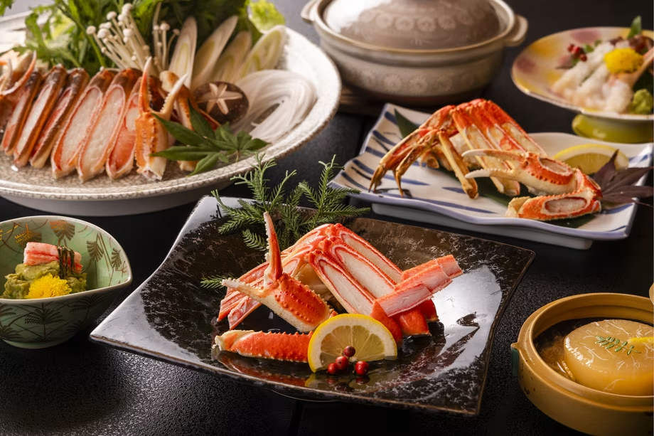 【かに料理イメージ】冬を代表する味覚”蟹“の魅力を楽しむ。 【かに料理イメージ】冬を代表する味覚”蟹“の魅力を楽しむ。