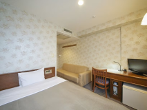 【デラックスシングル】16㎡/ベッドサイズ1,400×2,000 【デラックスシングル】16㎡/ベッドサイズ1,400×2,000