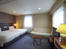 【ハリウッドツイン】27㎡/ベッドサイズ1,000×2,000:2台 【ハリウッドツイン】27㎡/ベッドサイズ1,000×2,000:2台