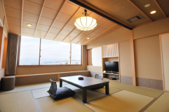 【禁煙】【最上階の温泉露天風呂付客室】和室１２．５畳