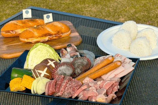 肉＆海鮮＆野菜を楽しむ贅沢BBQ