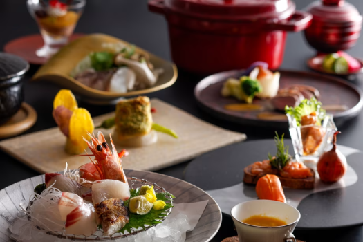 日本料理に洋のテイストを纏わせた鐸海流キュイジーヌをお愉しみください。(お写真イメージ)