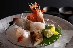 旬魚ほかお造り五種(お写真イメージ)