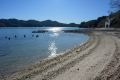 キラキラと輝く女川の海。船に乗っての島めぐりやダイビング、釣りなどもおすすめ。