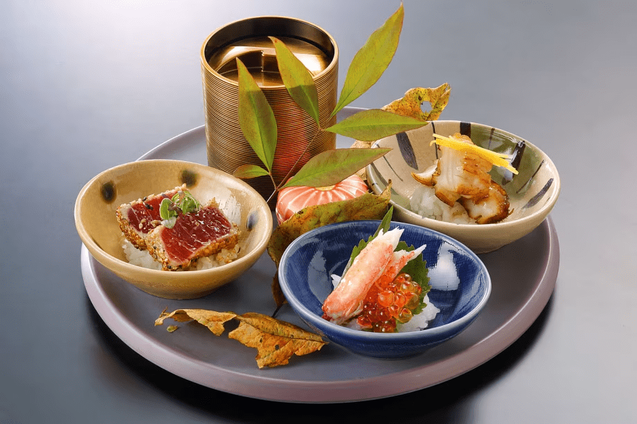 秋の三美、錦秋ご飯。一例です。