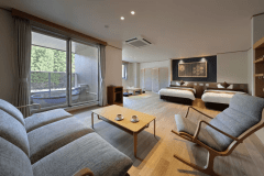 陶器露天風呂付客室です。