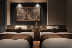 檜露天風呂付客室です。