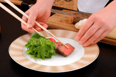 福島牛の塩釜焼。一例です。