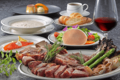 「上州牛」骨付きサーロインステーキプラン（お飲み物は含まれていません）